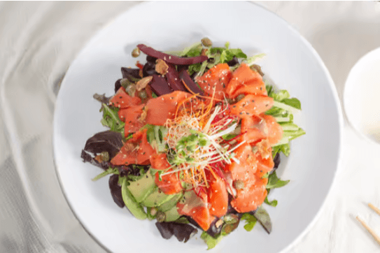 Smoked Salmon Salad
