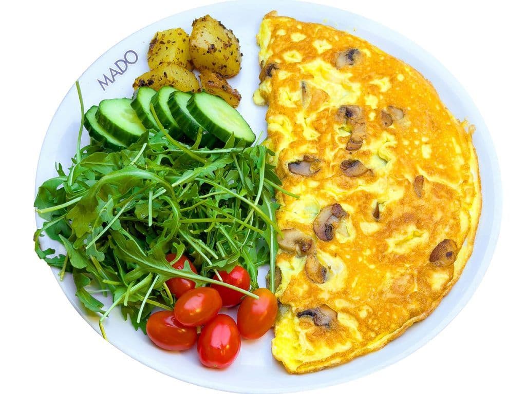 Omelette with Mushrooms