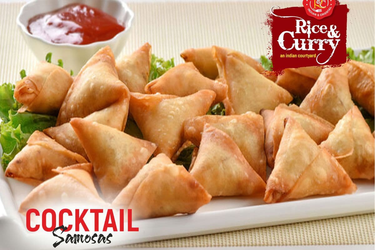 Cocktail Vegetable Samosa (3 pcs)