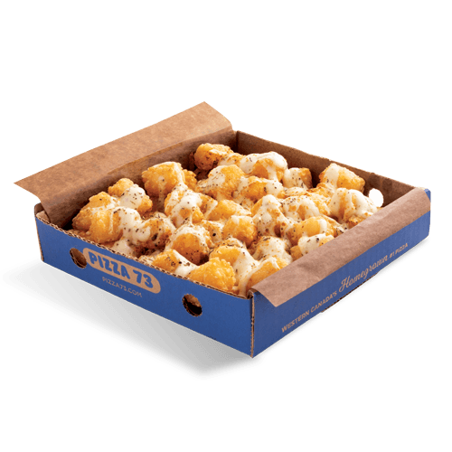 Creamy Garlic and Cheese Tots