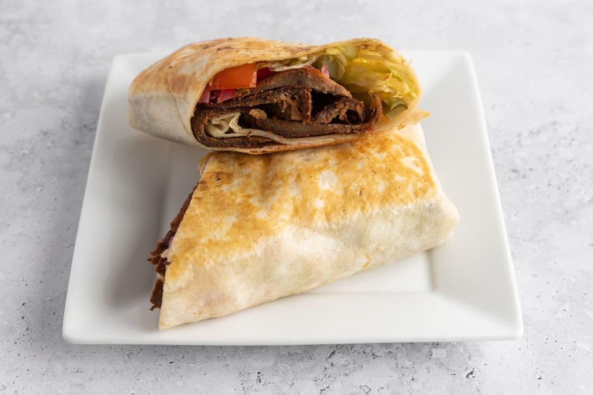 Lamb Kofta Kabob Pita Wrap