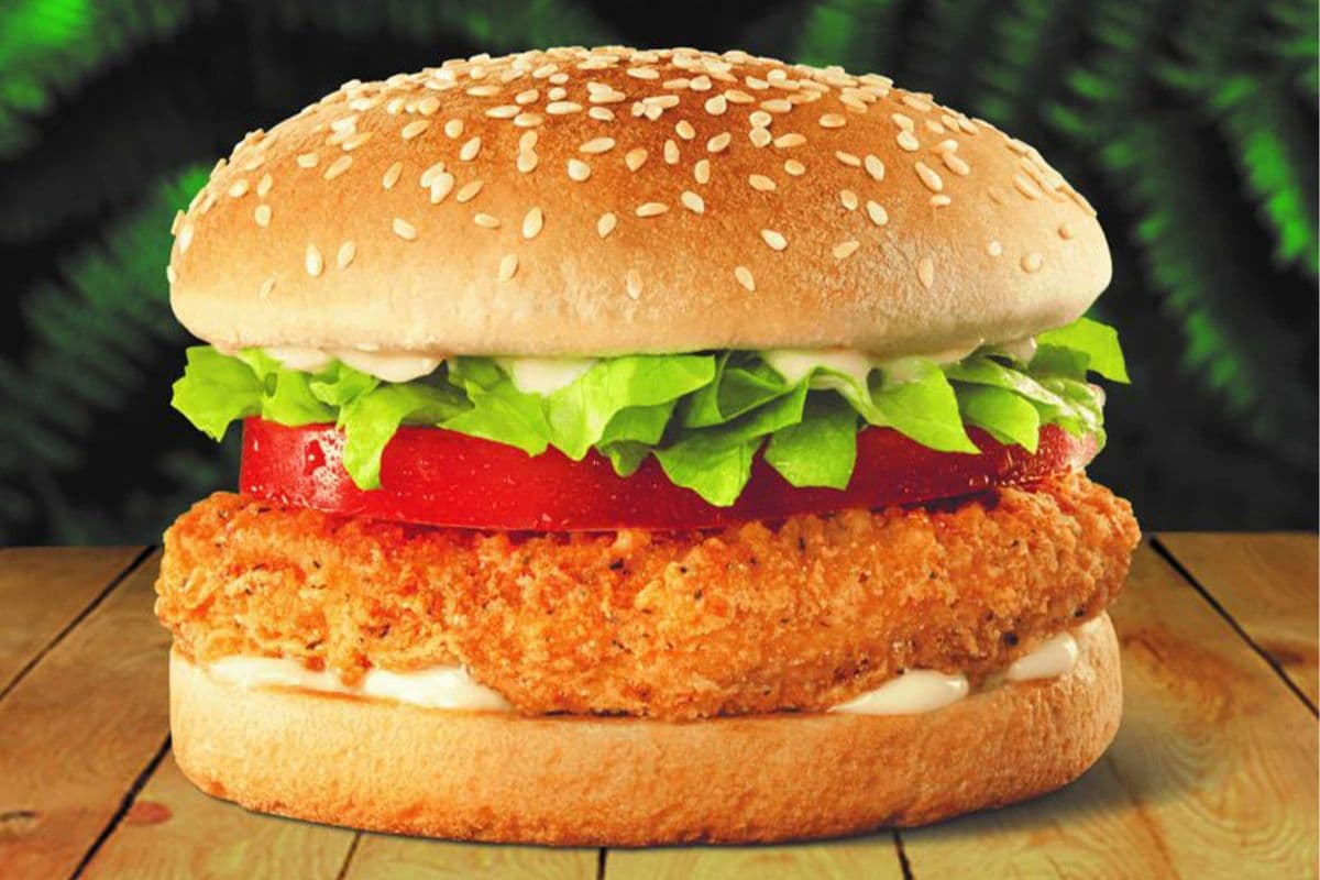 Chicken Burger (with small pop)