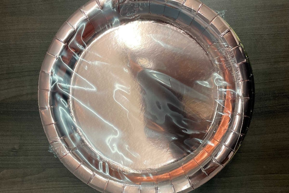 Plate Rose Gold 9" 8pk