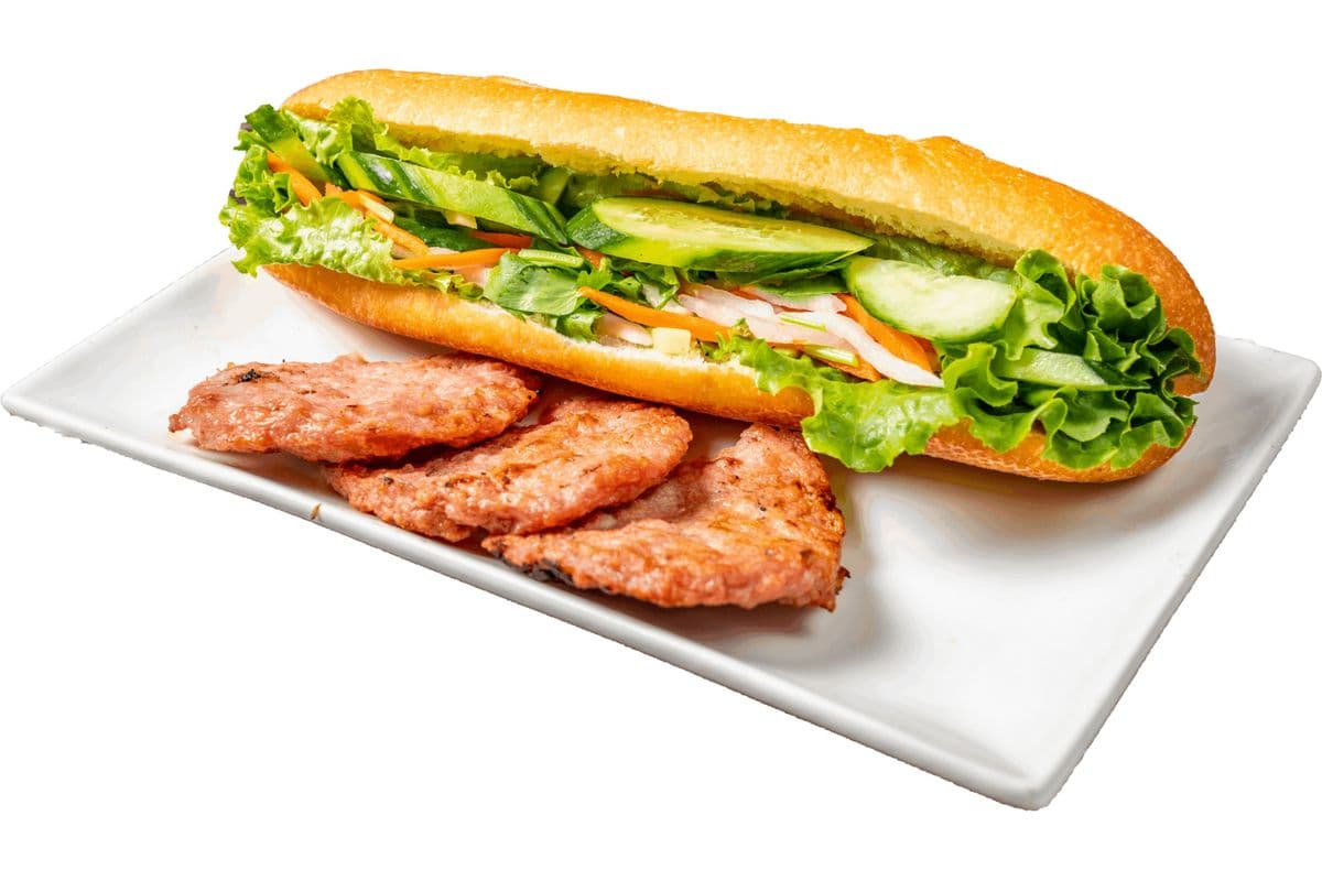 M3. Grilled Minced Pork Bread a Pop or Water