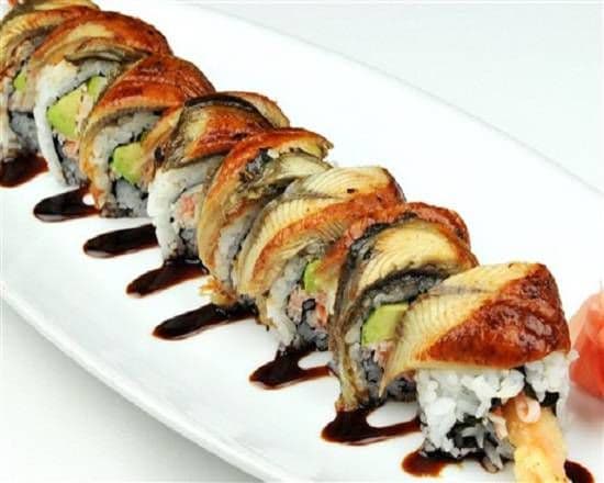 Black Dragon Roll (8 pcs)