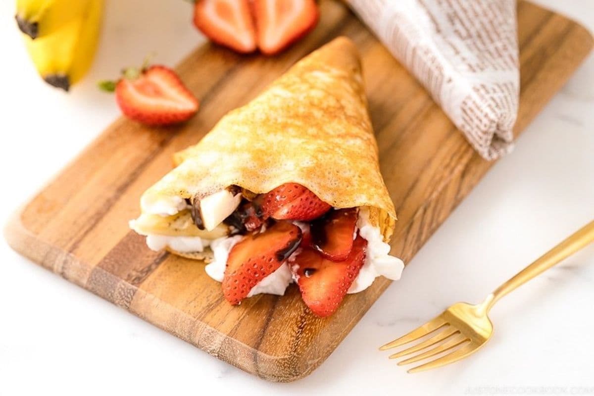 Nutella & Fruits Crepe