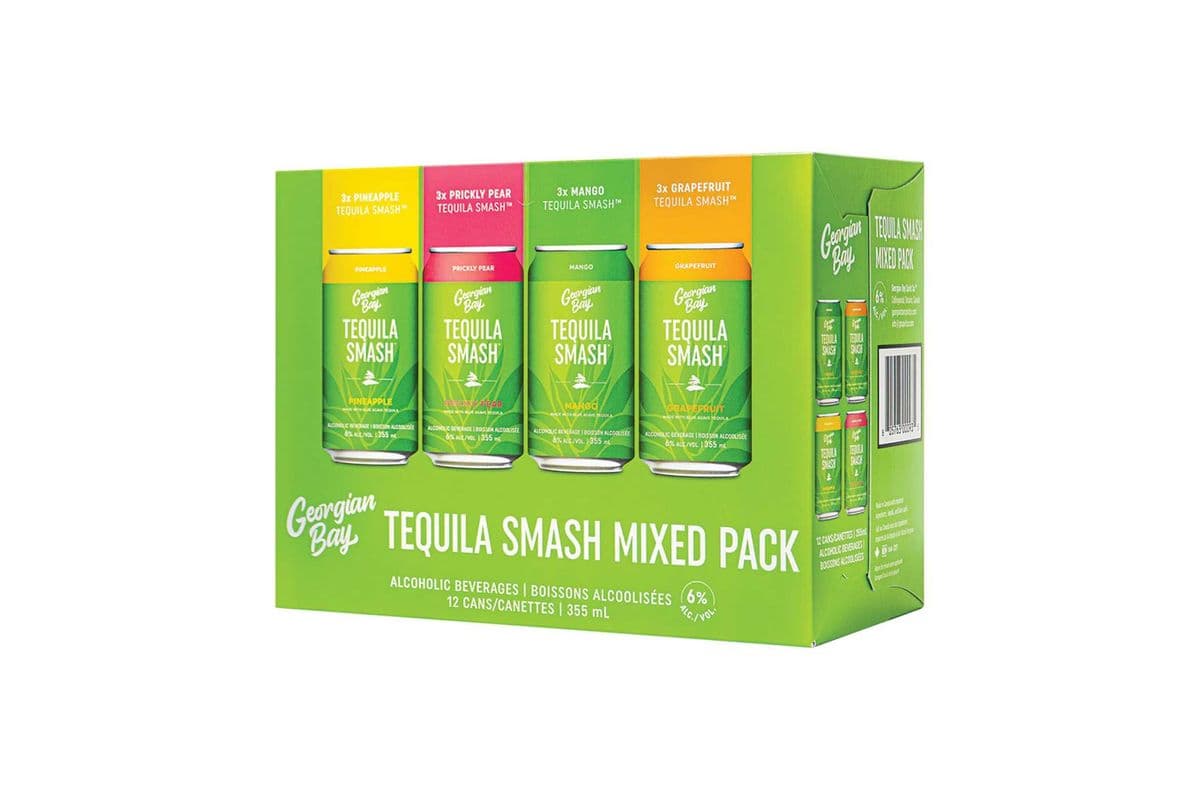 Georgian Bay Tequila Smash Variety Pack (12 x 355 ml)