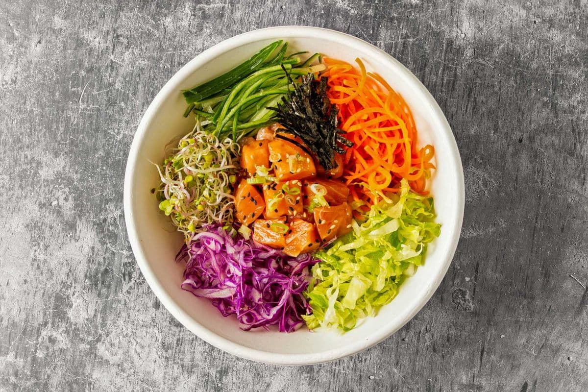 Salmon Dupbap Bowl