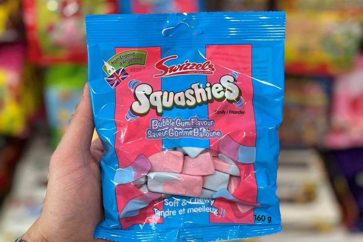 (UK) SQUASHIES BUBBLE GUM - 160G