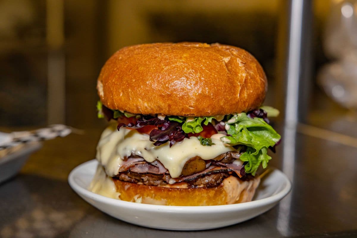 Hat Trick Beef Burger