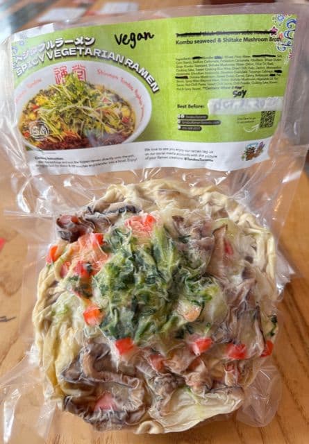 Frozen Spicy Vegetable Ramen
