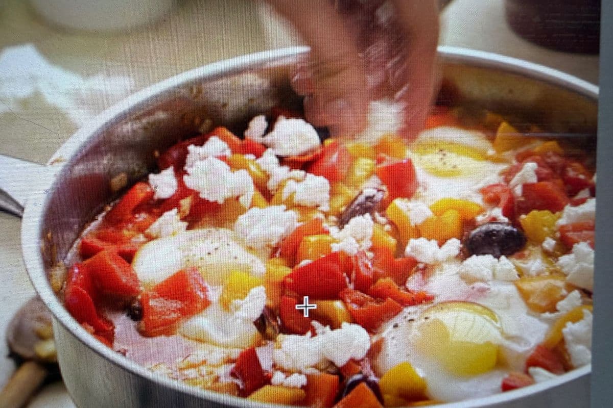 Shakshuka and Goat Cheese