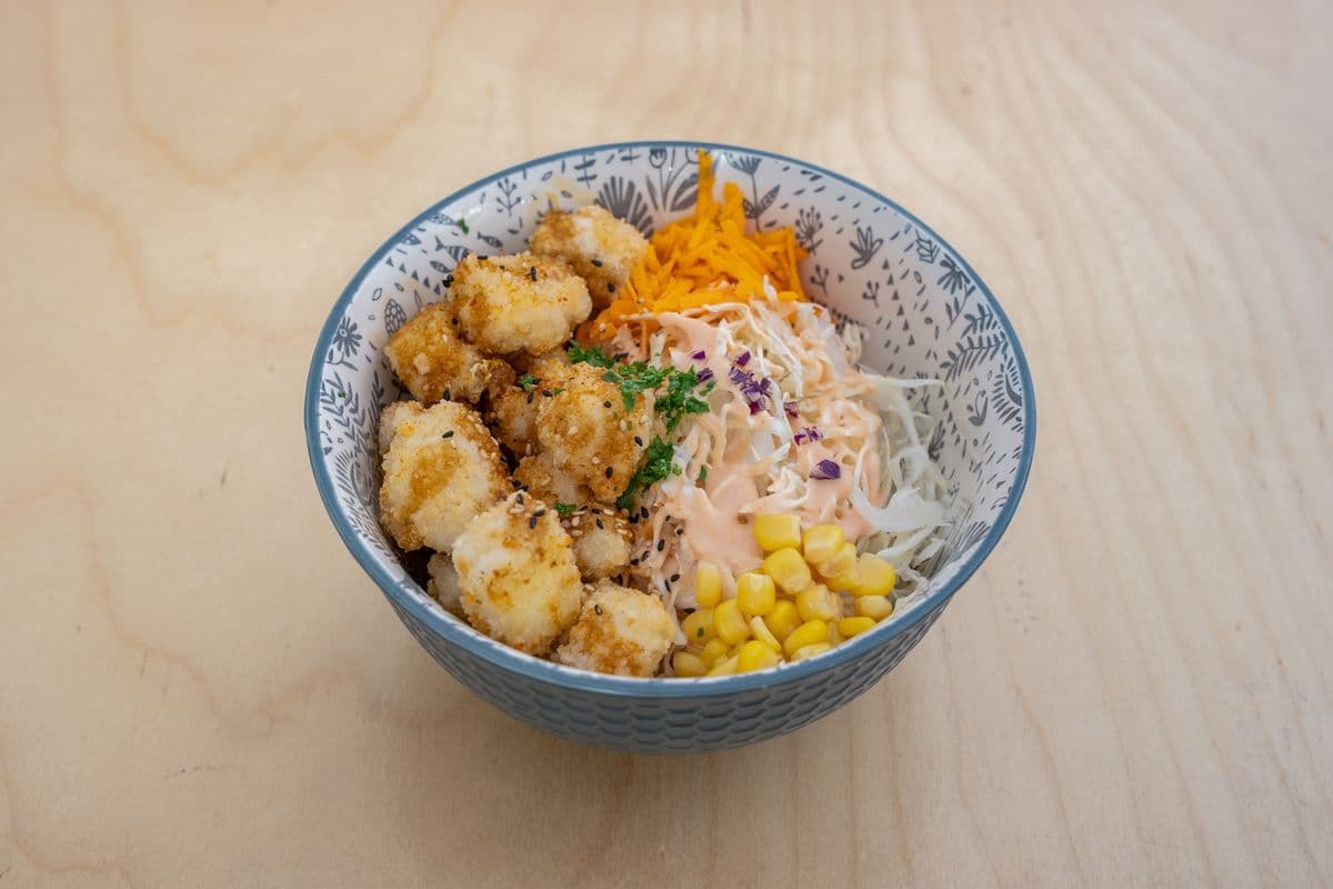 Don tofu frit / Fried Tofu Don