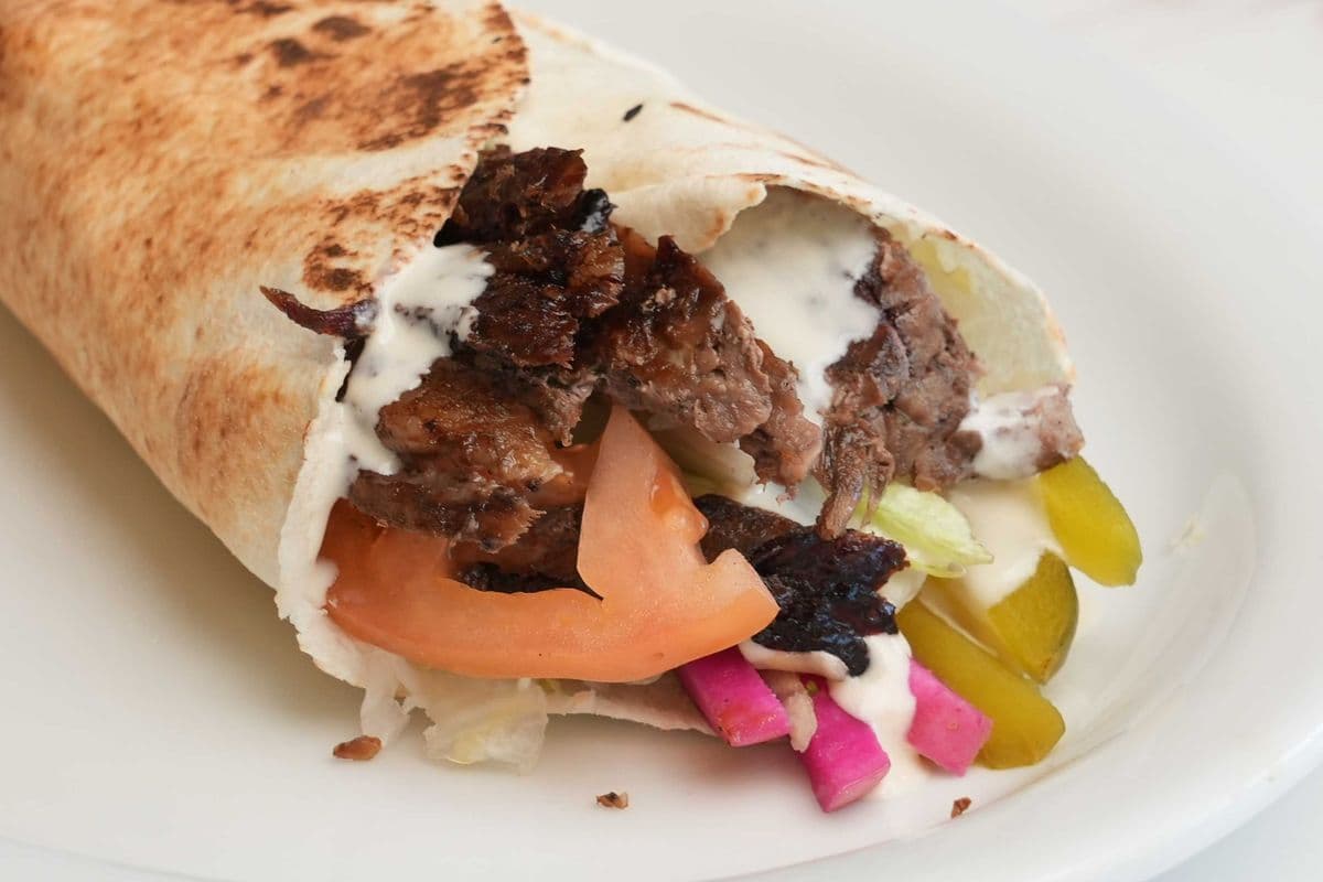 Beef Shawarma Sandwich