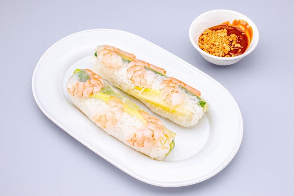 Salad Rolls with Boil Shrimp / Goi Cuon Tom