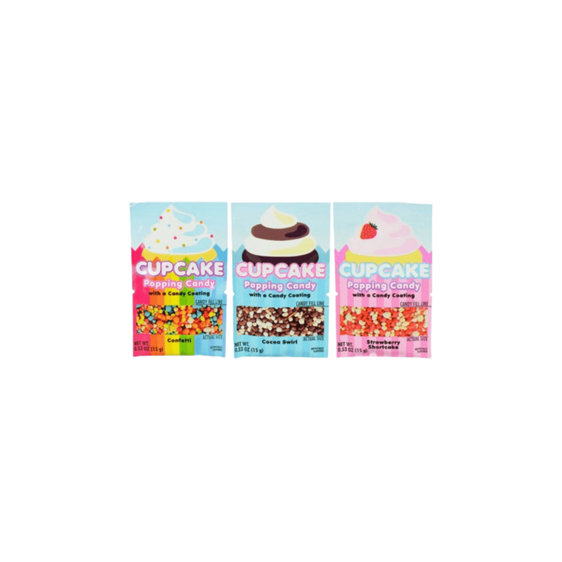 Koko's Cupcake Coated Popping Candy - China (15g)