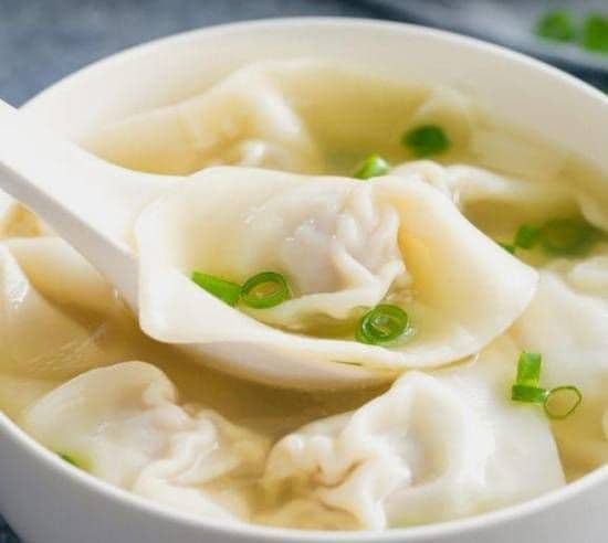 Wonton Soup (Pork) Soupe Won Ton (Porc)
