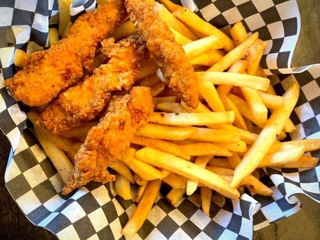 Chicken Strips With Fries