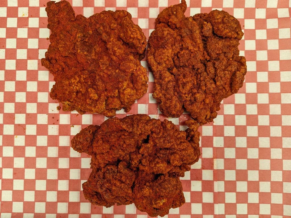 Nashville Hot Boneless Chicken Leg (3 pcs)