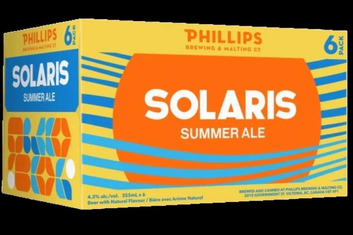 PHILLIPS SOLARIS SUMMER ALE CANS (1 x 6x355ML)