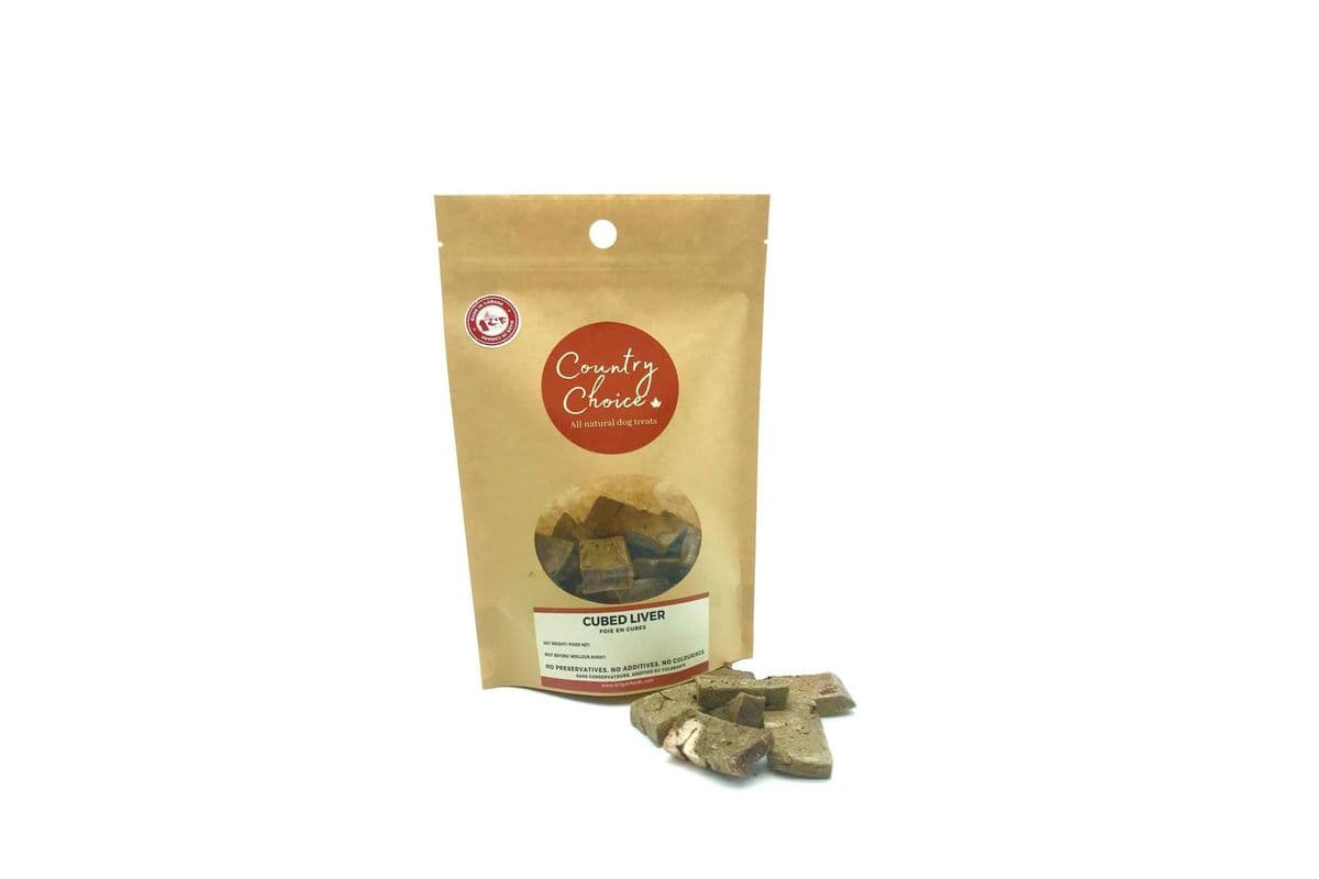 Country Choice Cubed Beef Liver Dog Treats (50 g)