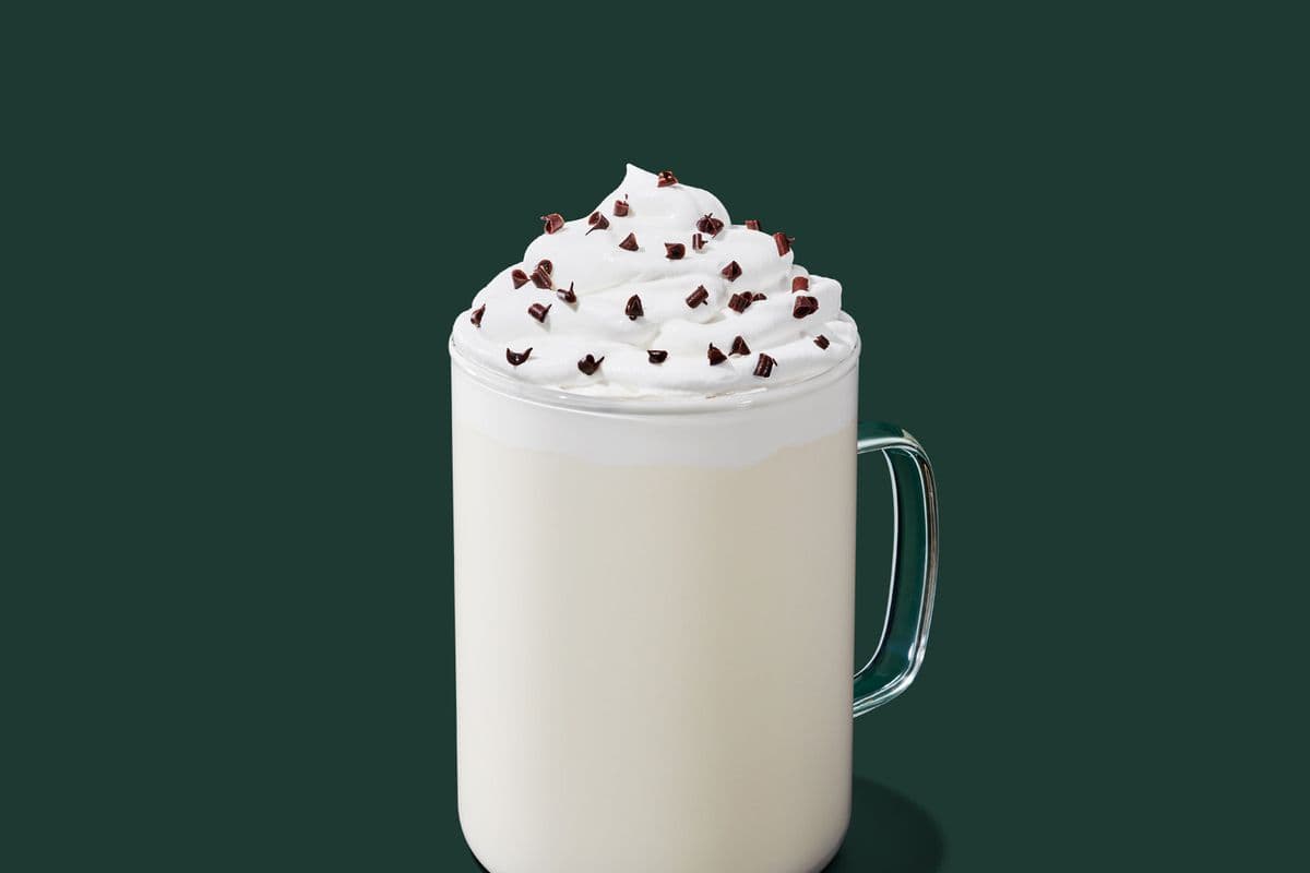 Peppermint White Hot Chocolate