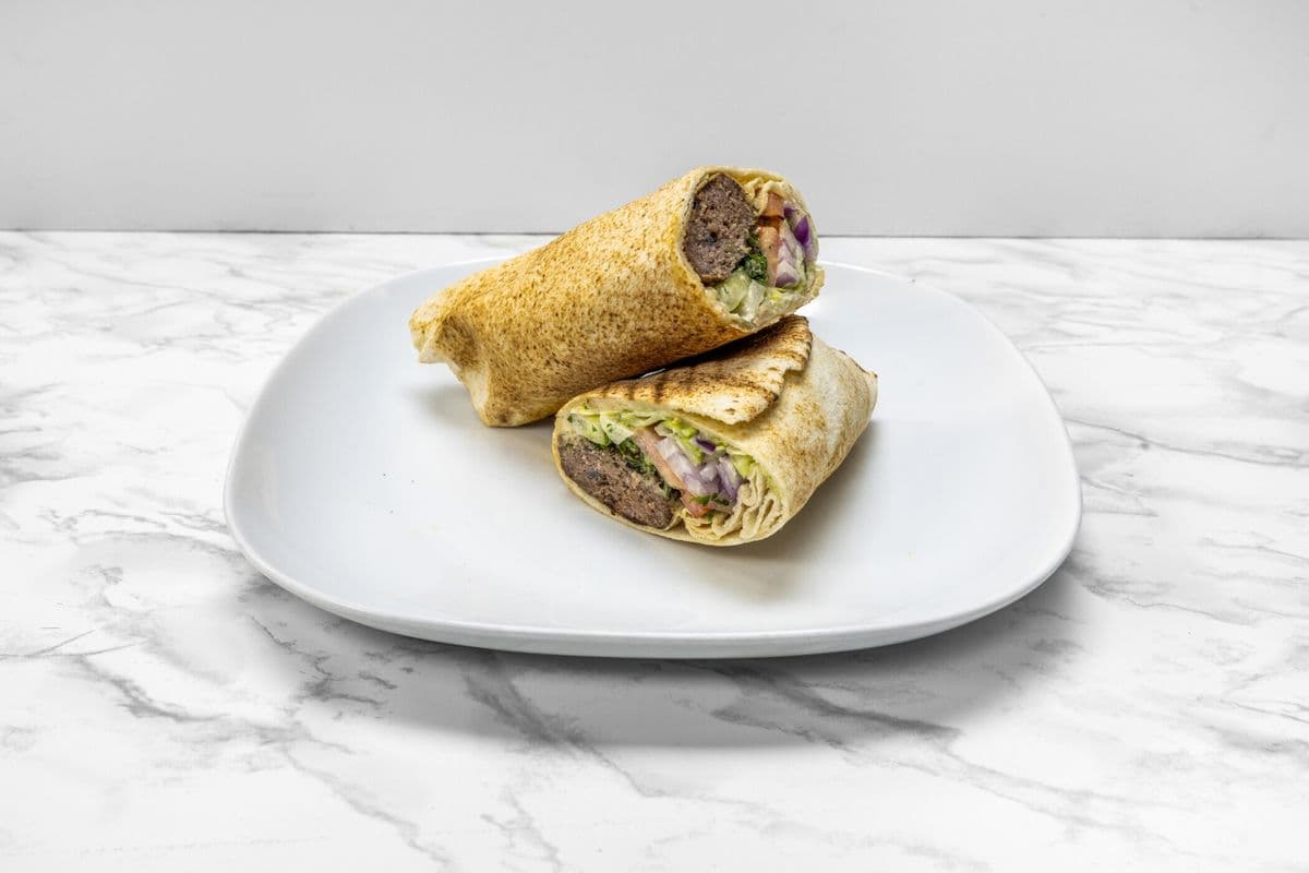 07. Kofta Kabob Wrap Halal