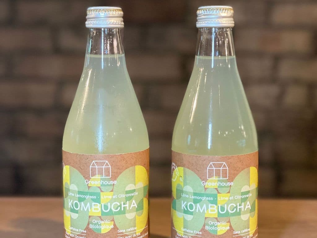 Lime Lemongrass Kombucha