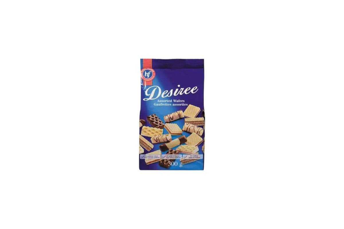 Desiree Assorted Wafers (300g) (150 Cal)
