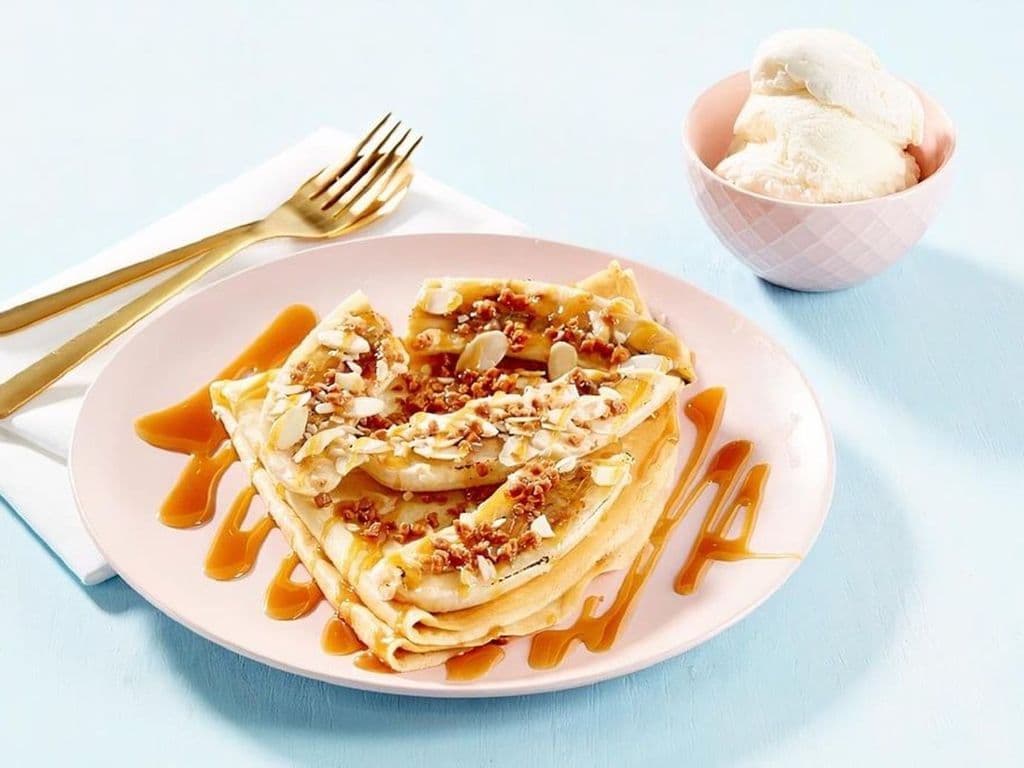 Banofee Brûlée Crepe