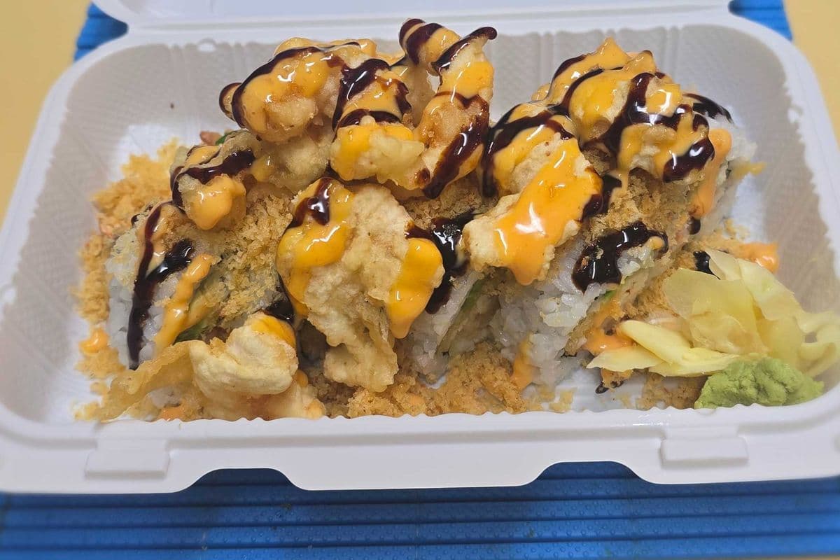 Popcorn Shrimp Roll