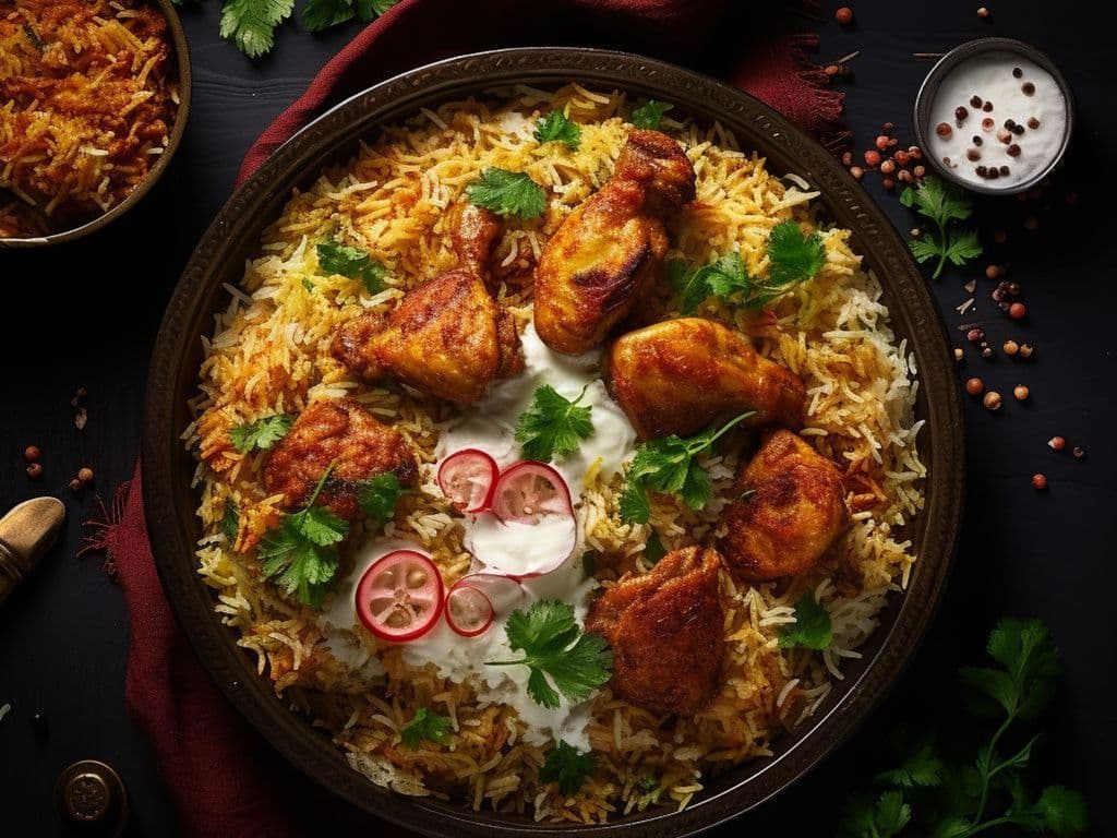 Butter Chicken Biryani / Biryani De Poulet Au Beurre