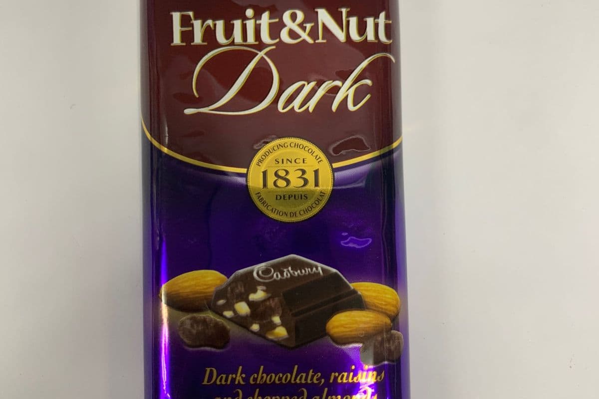 Cadbury Dairy Dark Fruit & Nut (100 gm)