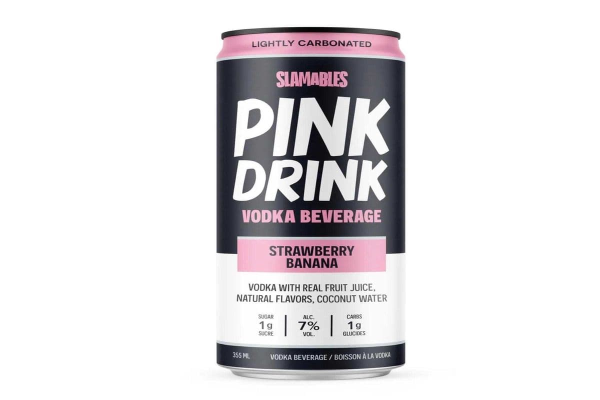 SLAMABLES PINK DRINK 4X355ML (1 x 355ML)