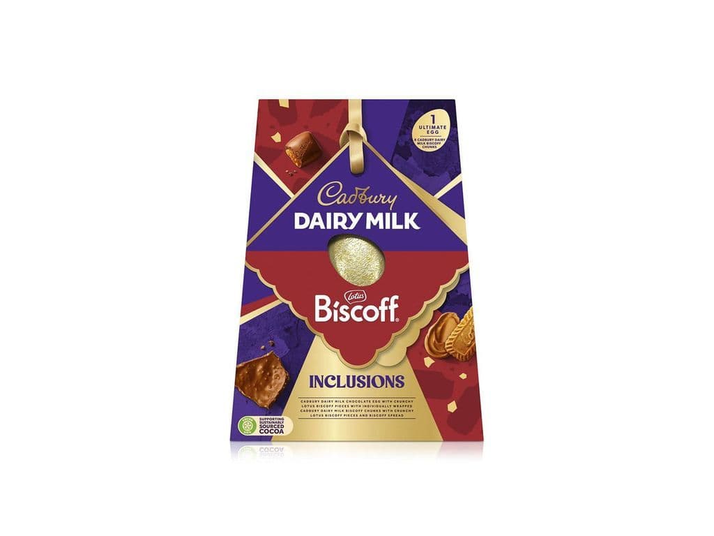 Cadbury Dairy Milk Biscoff Ultimate Egg UK 368g Holiday Gift