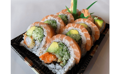 53. Red Dragon Roll (8pcs)