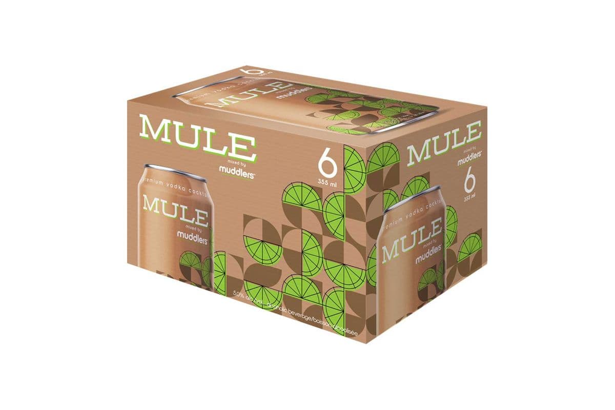 Muddlers Vodka Mule (6 x 355 ml Cans)