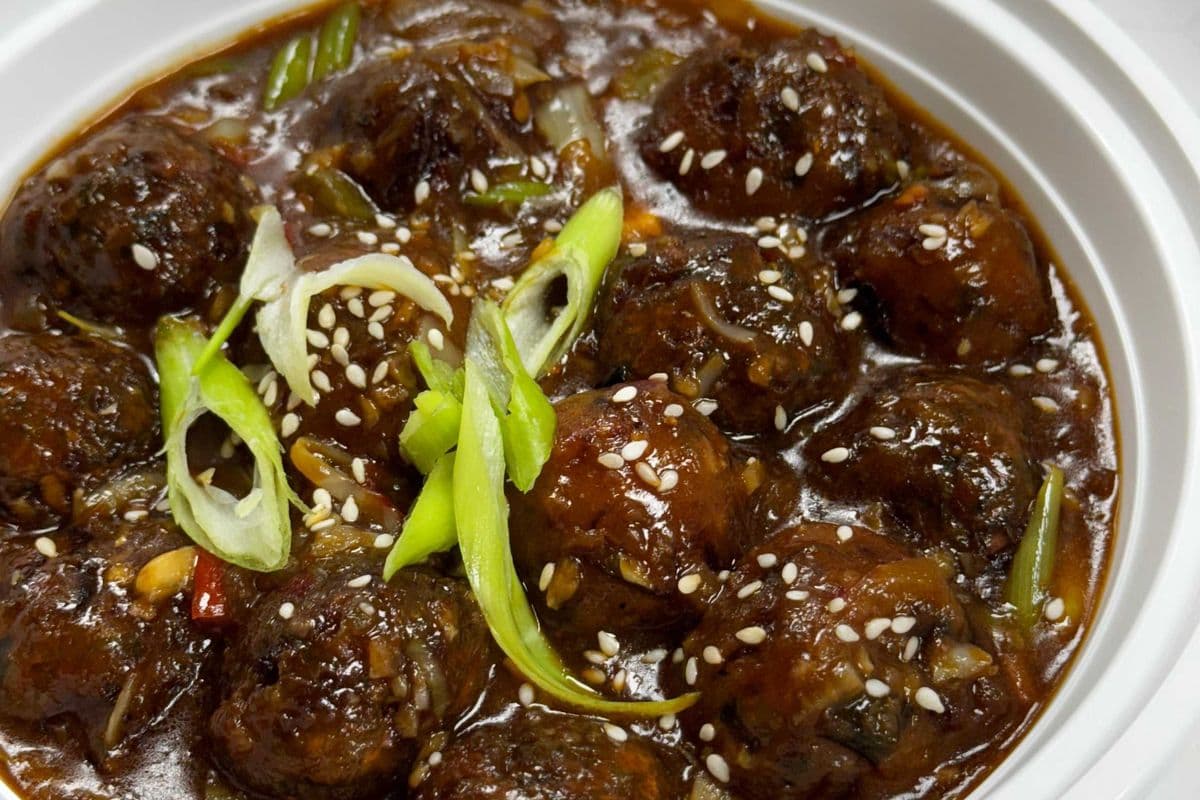 Vegetable Manchurian Dry
