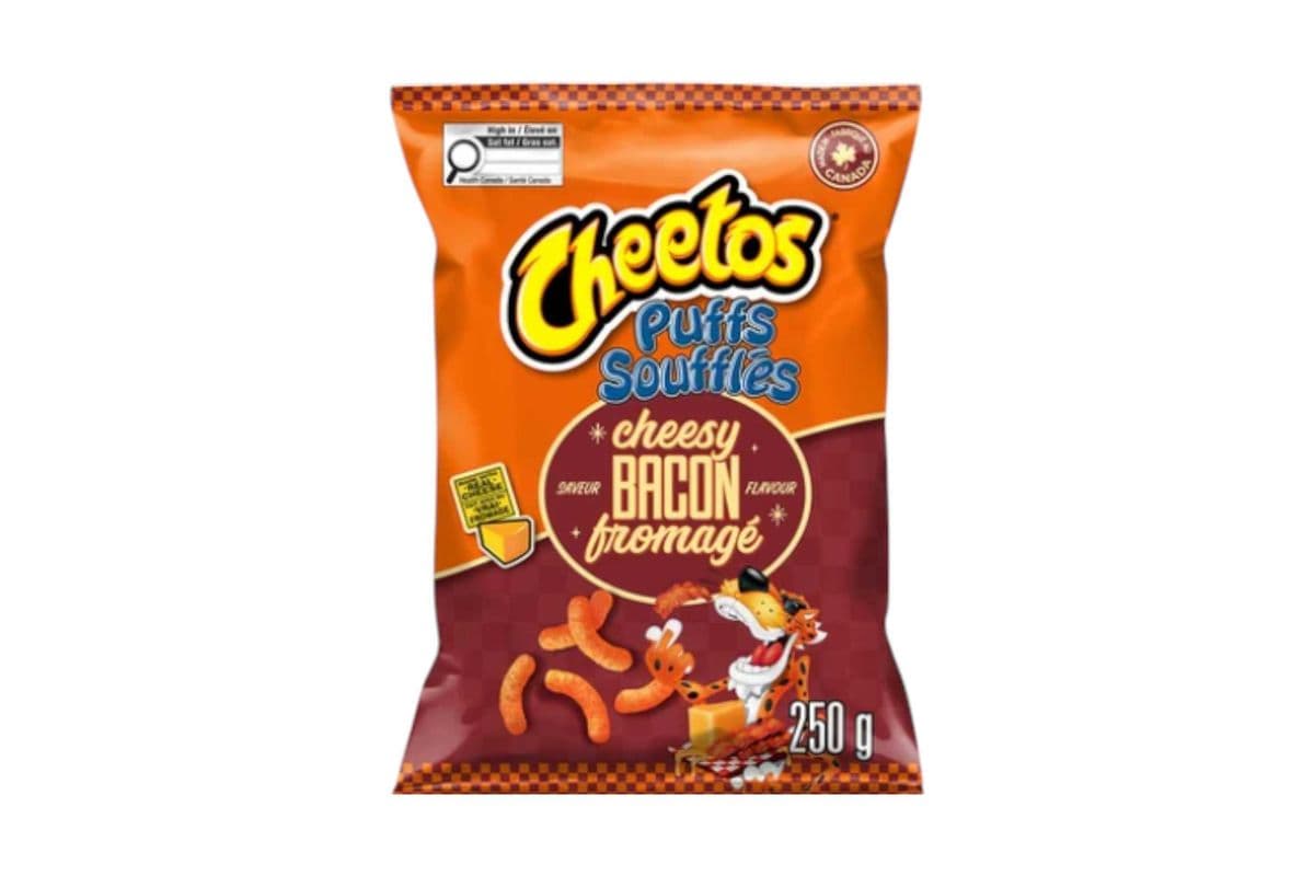 Cheetos Puffs Cheesy Bacon Fromage (250gm) (280 Cal)