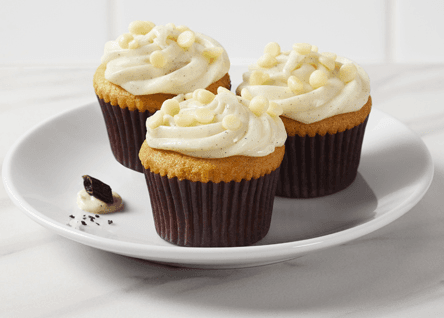 Vanilla Bean Cupcakes (4 pcs)