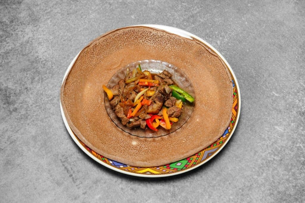 Lamb Tibs / የበግ ጥብስ