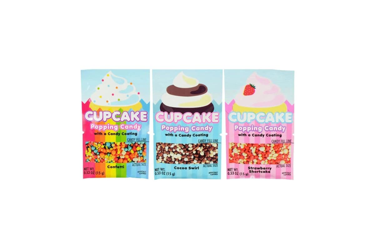 Koko's Cupcake Coated Popping Candy