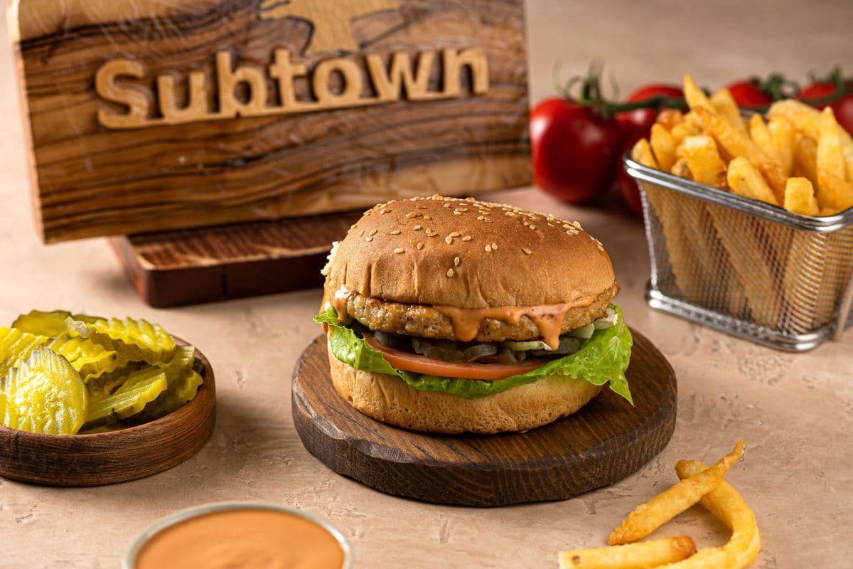 Chicken Burger Combo
