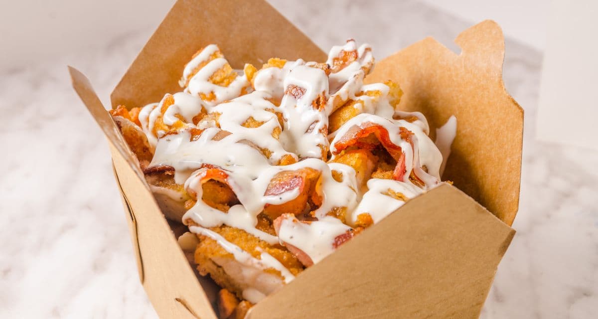 Chicken Bacon Ranch Poutine
