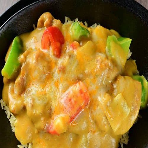 Baked Chicken in Portuguese Style with Cheese / 芝士焗葡國雞