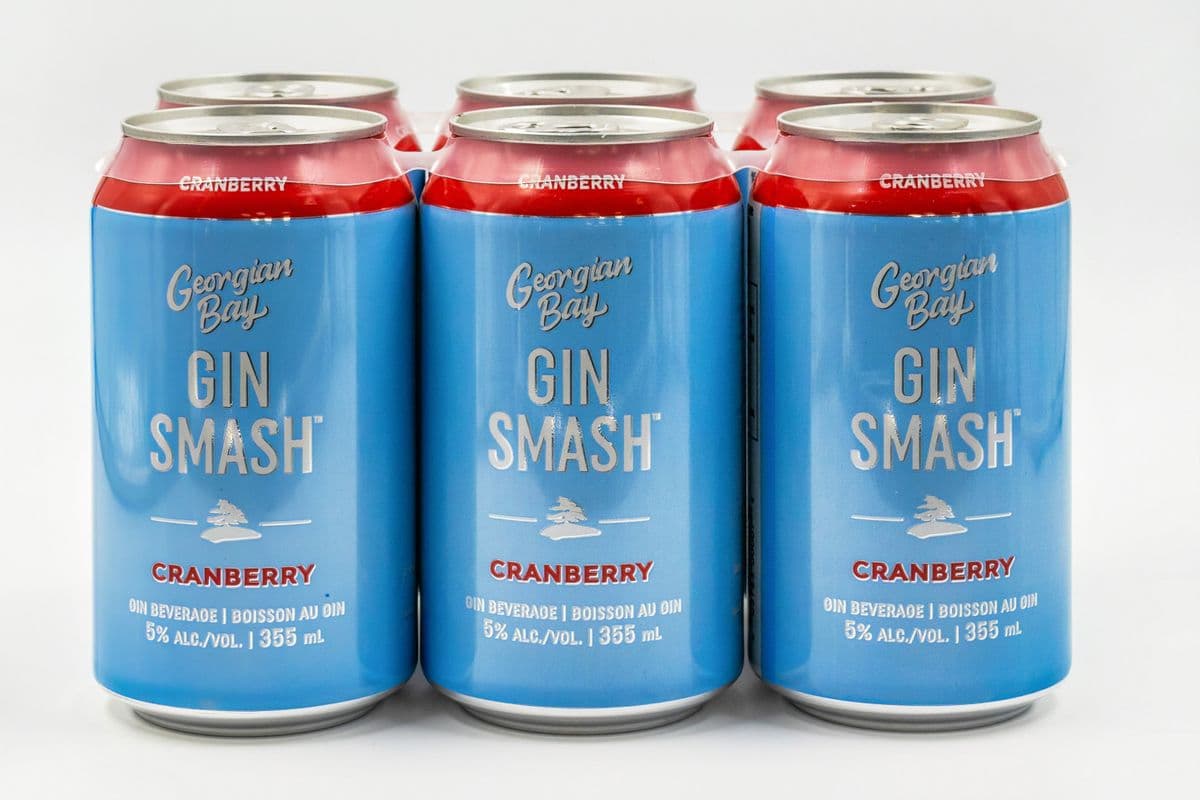 Georgian Bay Cranberry Gin Smash (6 x 355ml Cans)