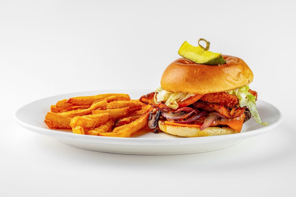Loaded Kings Head Burger