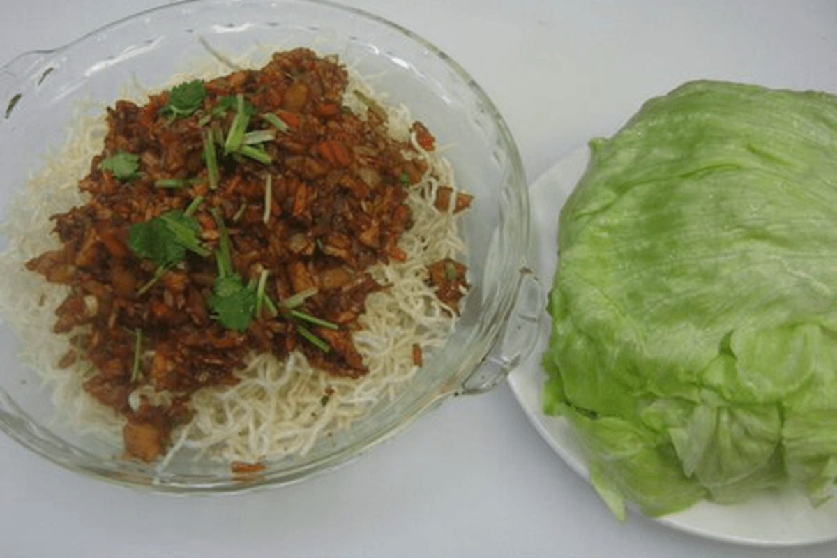 A6. Chicken Lettuce Wrap