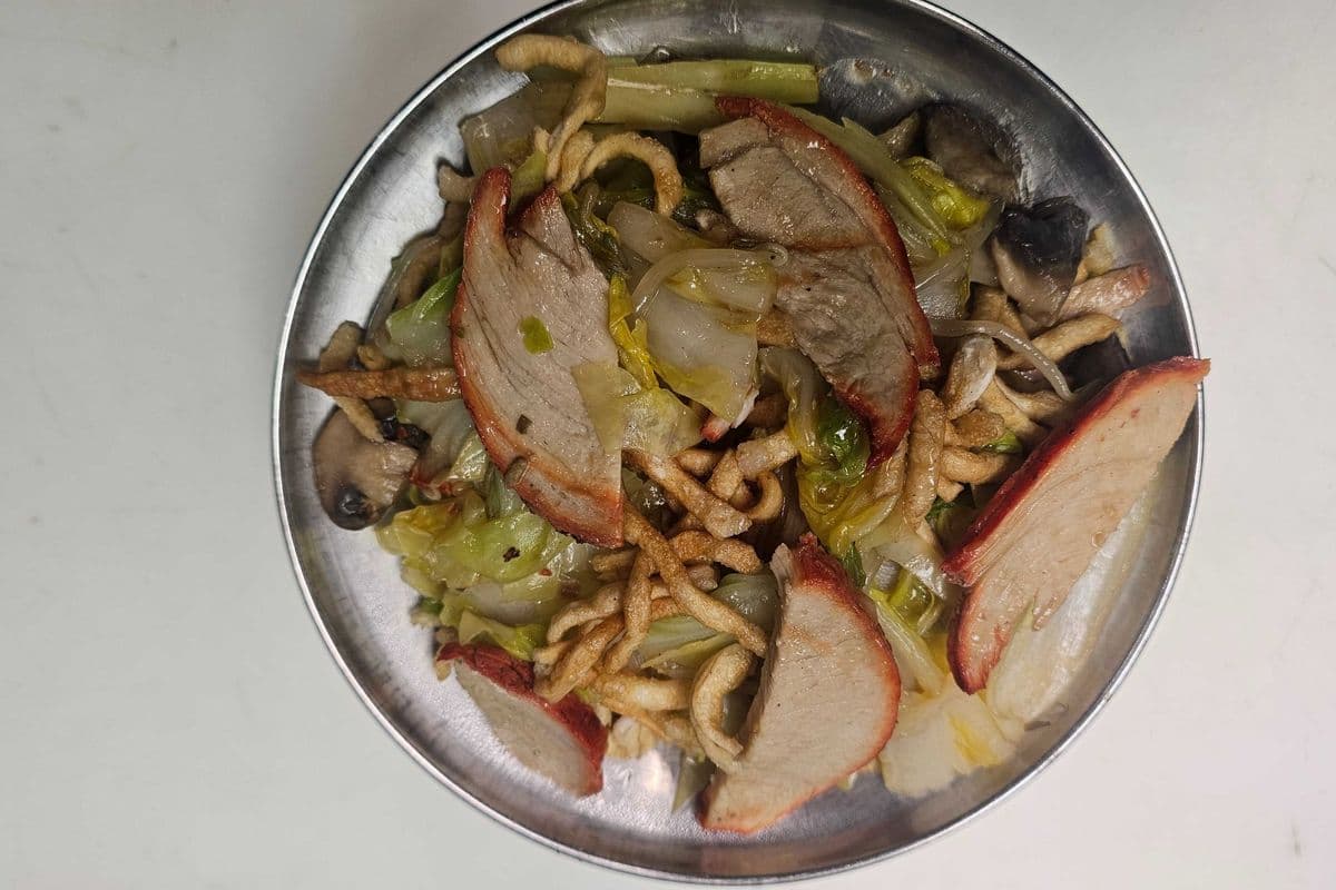 Small BBQ Pork Chow Mein