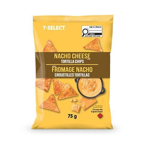 7-Select Tortillas Nacho Cheese 75g